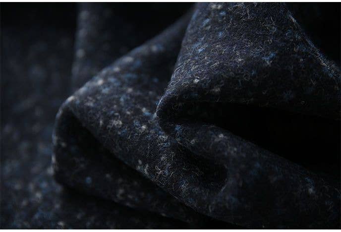 CARDIGAN CREW NECK WITH THREE-QUARTER SLEEVES