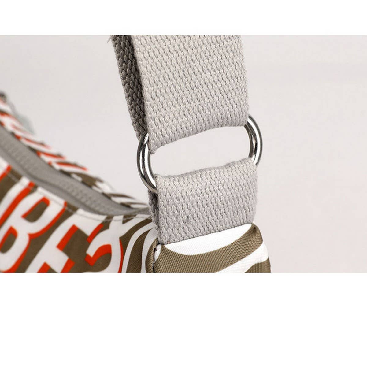 SIMPLE AND ELEGANT NYLON CROSSBODY SHOULDER BAG