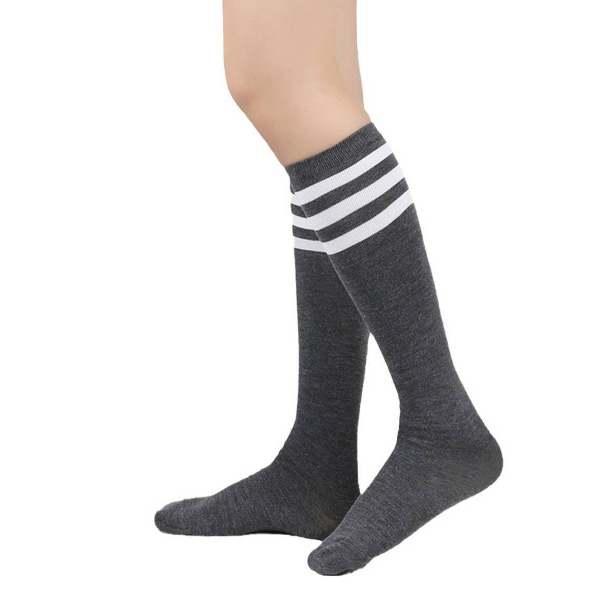 CWMM10064_WOMEN KNEE-HIGH SOCKS FOR SCHOOL &AMP  PERFORMANCE