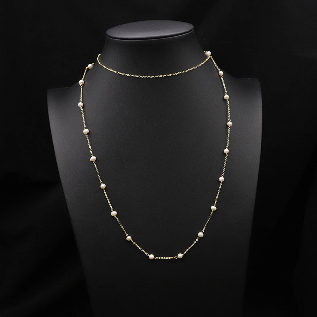 WOMEN'S NATURAL FRESHWATER PEARL NECKLACE