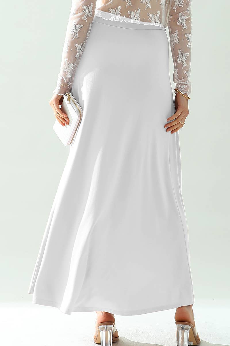 CWBLS117-P_High Waisted Maxi Wrap Skirts with Slit