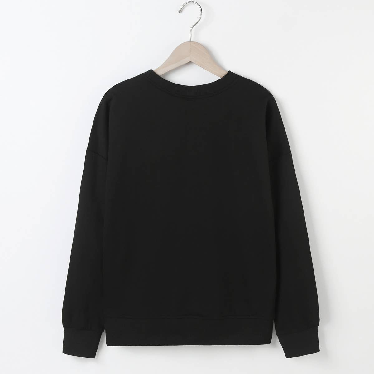 Brooklyn printed loose off-the-shoulder hoodie