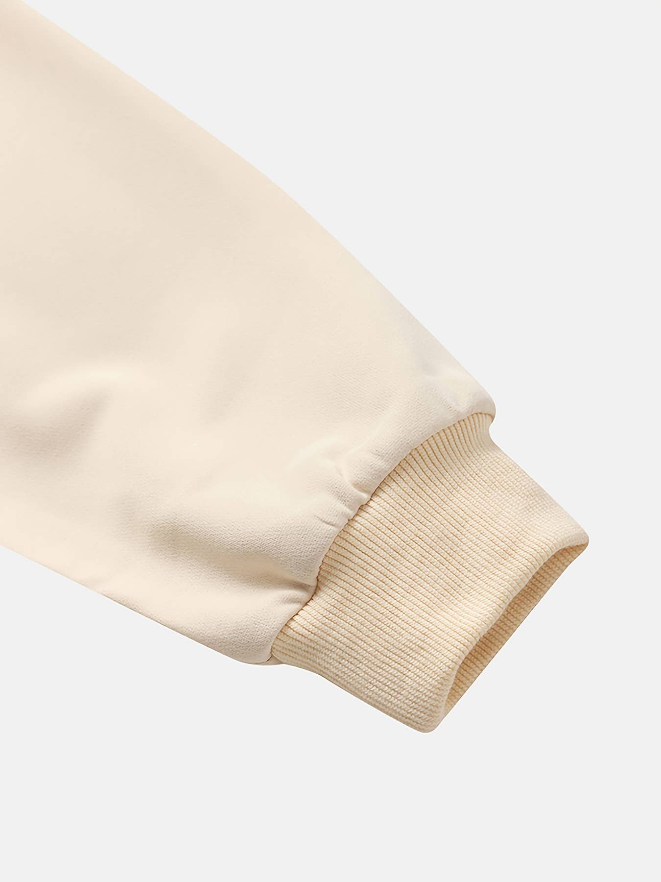 Blessed printed round-neck thin sweatshirt