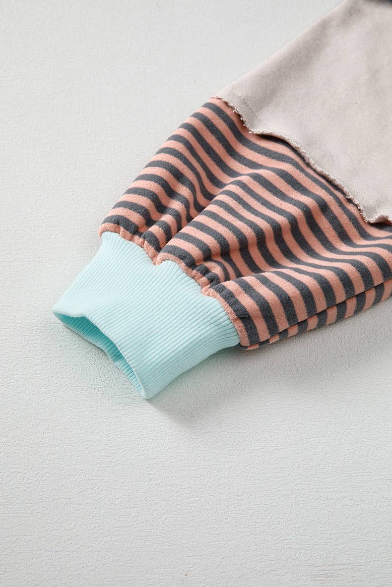 Casual,loose versatile long-sleeved knitted top