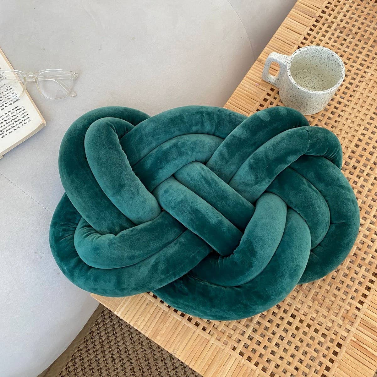 FRIED DOUGH TWISTS PLUSH PILLOW CUSHION