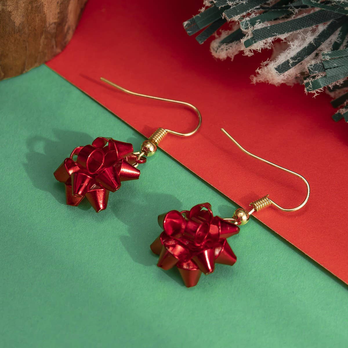 VERSATILE DEER BOW SIMPLE EARRINGS