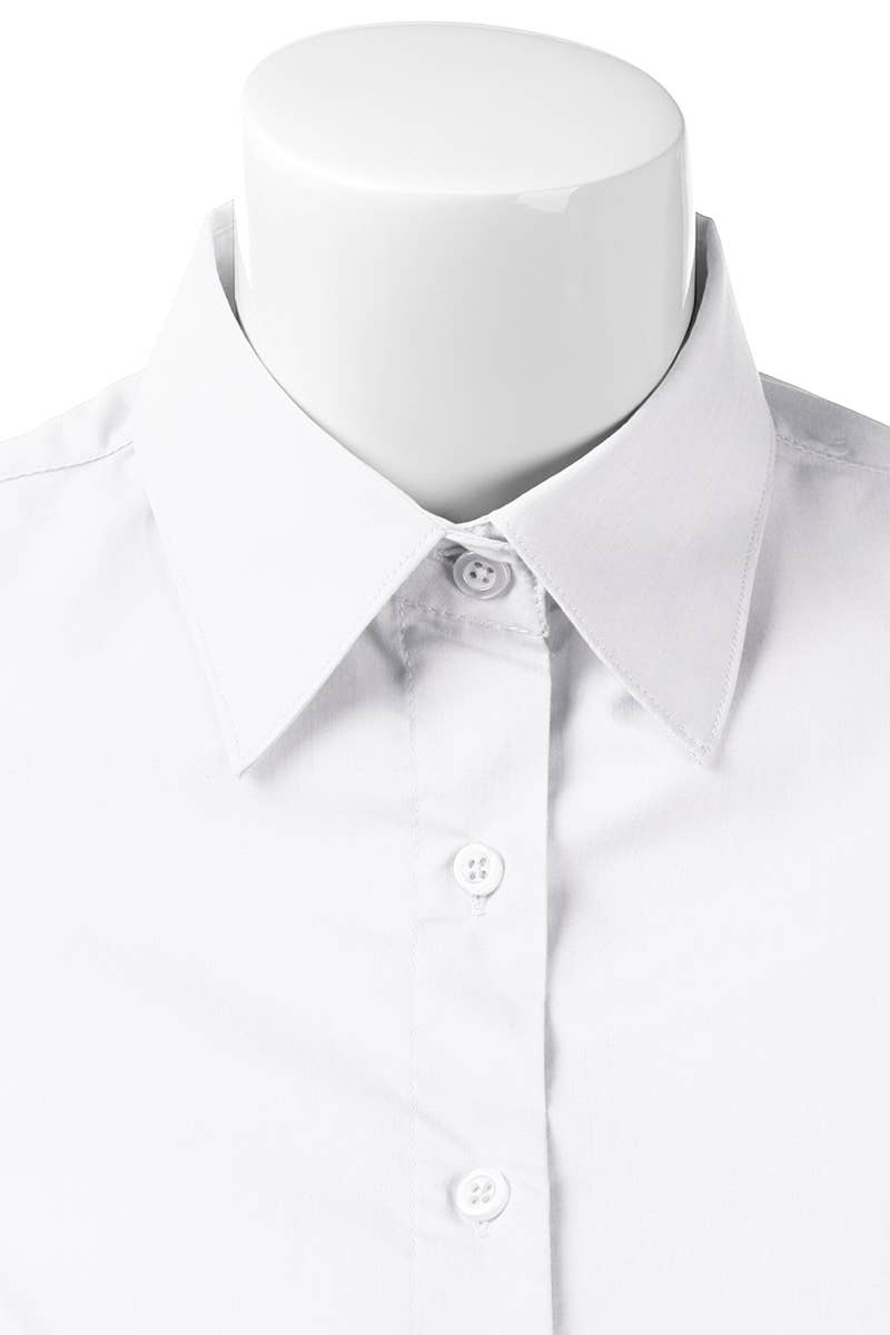 CWTSTS118-P_Slim Classic Short Sleeve Bttn Down Collar Shirt
