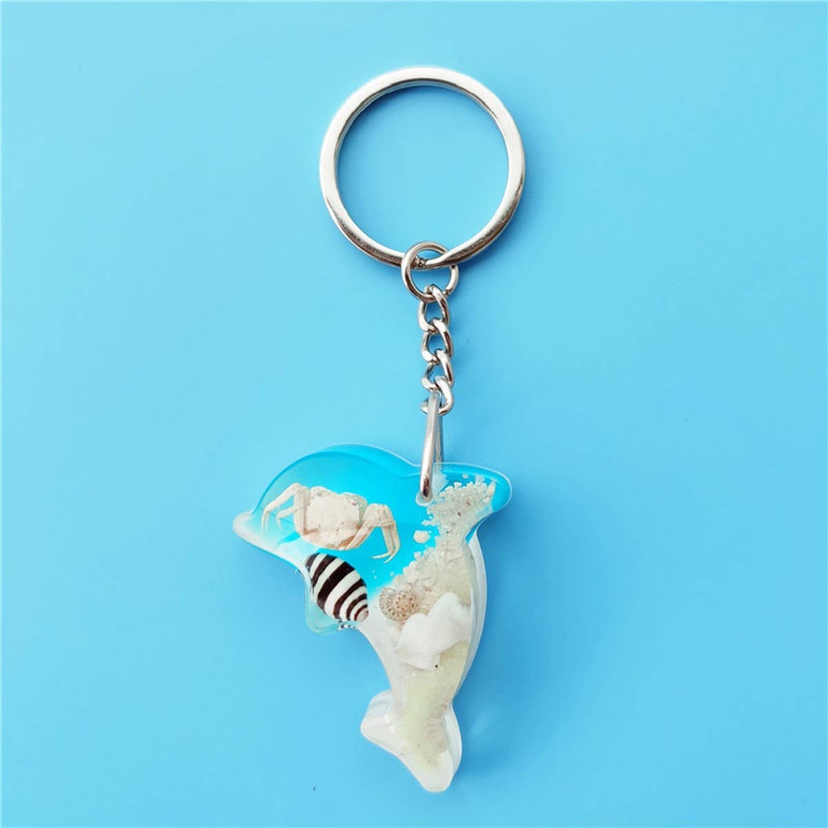 NEW DOLPHIN SHAPE KEYCHAIN SOUVENIR PENDANT