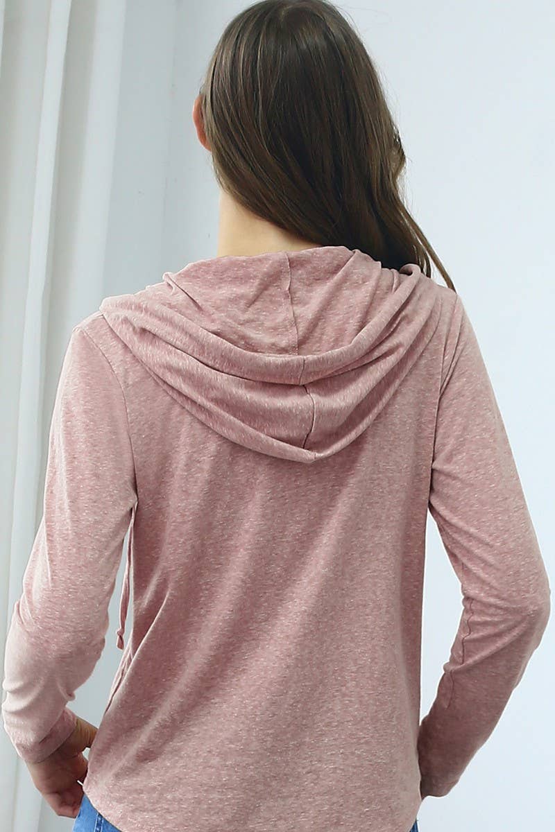 CWTTL1493-S_BUTTON DOWN HENLEY LIGHT WEIGHT HOODIE TOP