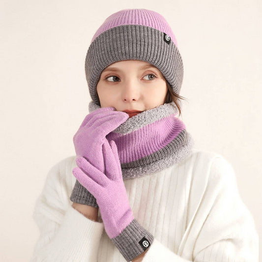 OUTDOOR COLD-PROOF DOUBLE-SIDED EARMUFFS SUIT_CWMM2793