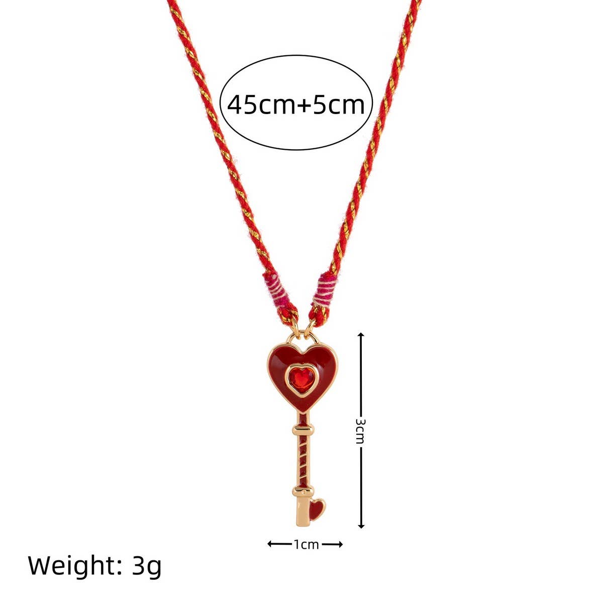 Colorful Dopamine Love Lips Pendant Necklace