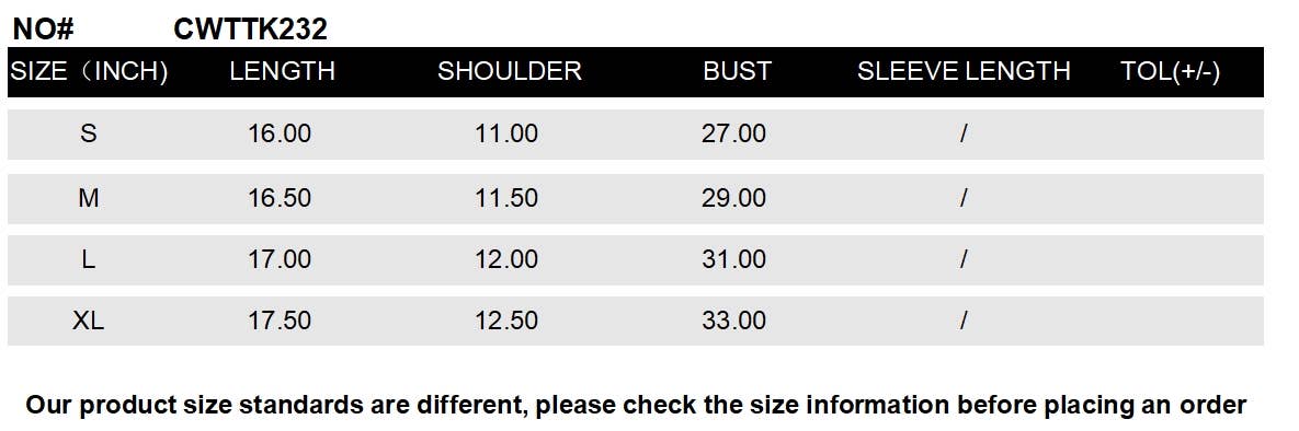 CWTTK232_Sexy Square Neck Sleeveless Cropped Tank Tops