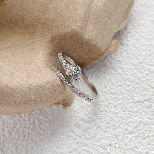 CWAJE4973_NICHE PERSONALITY DIAMOND COLD STYLE OPEN RING