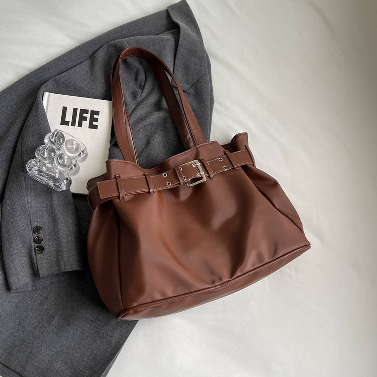 2024 NEW CASUAL LIGHTWEIGHT SIMPLE BUCKET BAG_CWAB3284