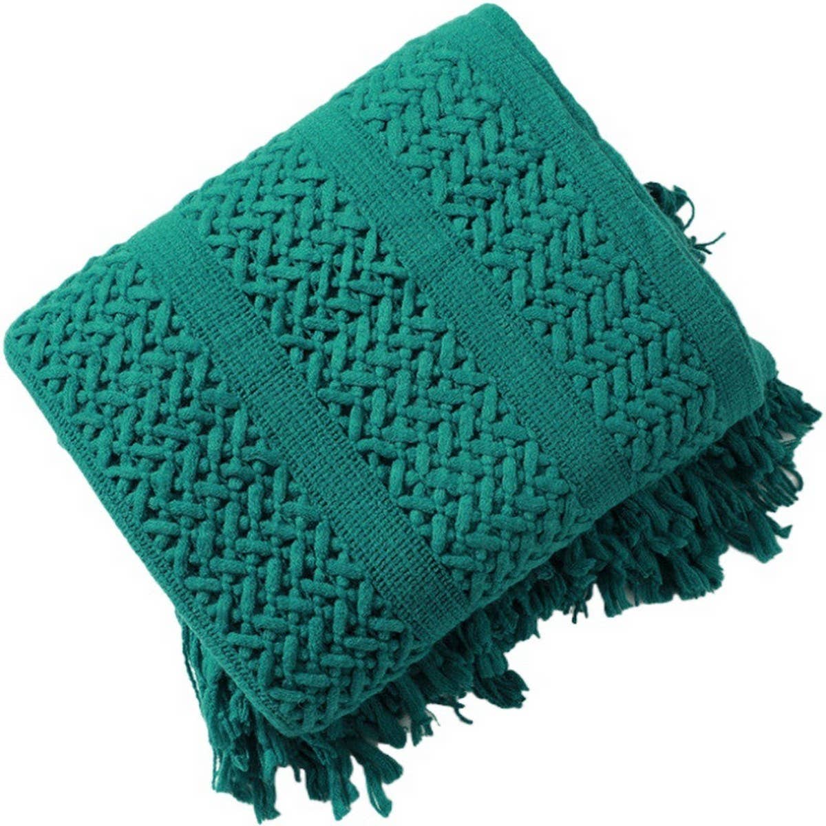 SOFT WARM CHUNKY KNIT BLANKET THROW_CWMM0195