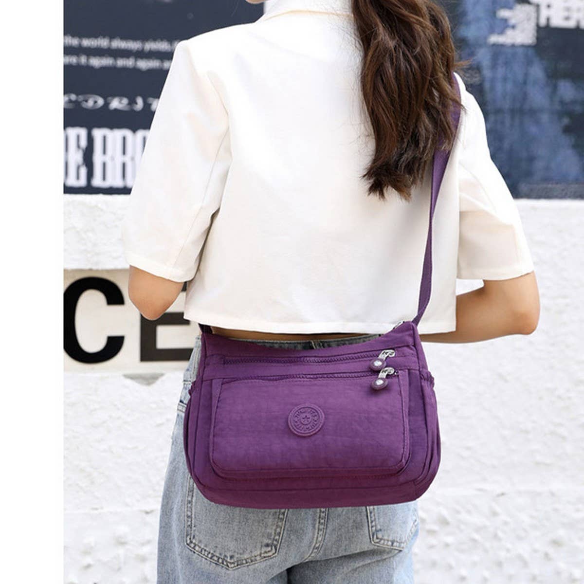 VERSATILE FASHION NYLON SHOULDER CROSSBODY BAG