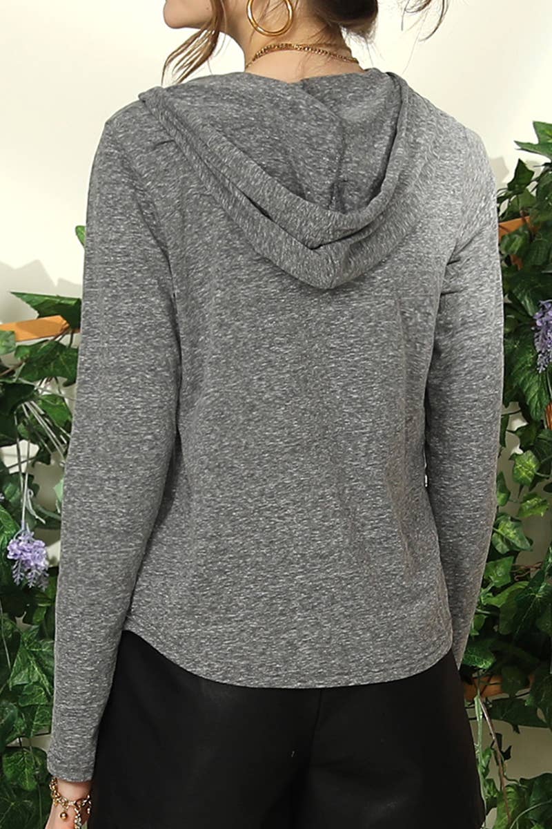 CWTTL1100_HENLEY LIGHT WEIGHT BUTTON DOWN HOODIE TOP