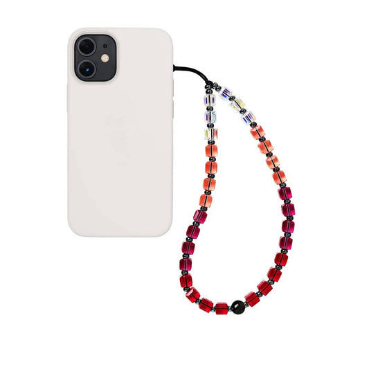 CWMM8718_RETRO HIGH-END SHORT BEADED MOBILE PHONE CHAIN