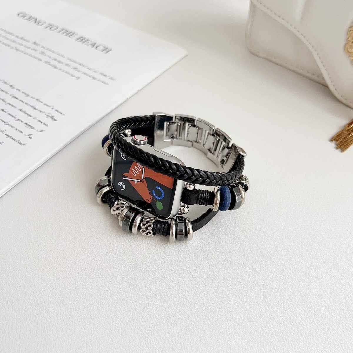 BOHEMIAN WOVEN WATCH STRAP IWATCH9-1_CWWW0037