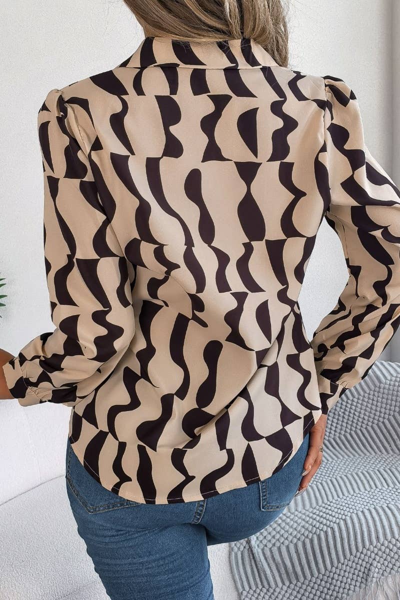 CWTDSL0083_COMMUTER COLOR SUIT COLLAR LONG-SLEEVED SHIRT