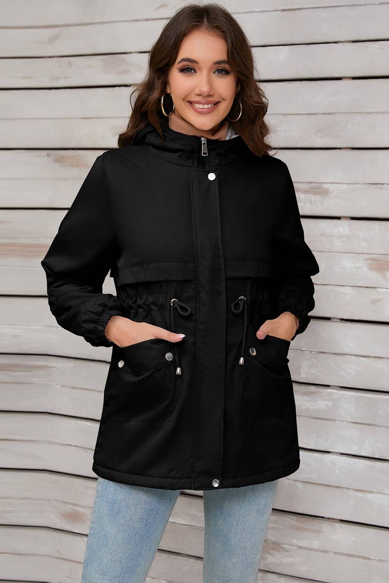 CWOCO0954_SOLID FURRY LINED HOODED ZIP-UP JACKET