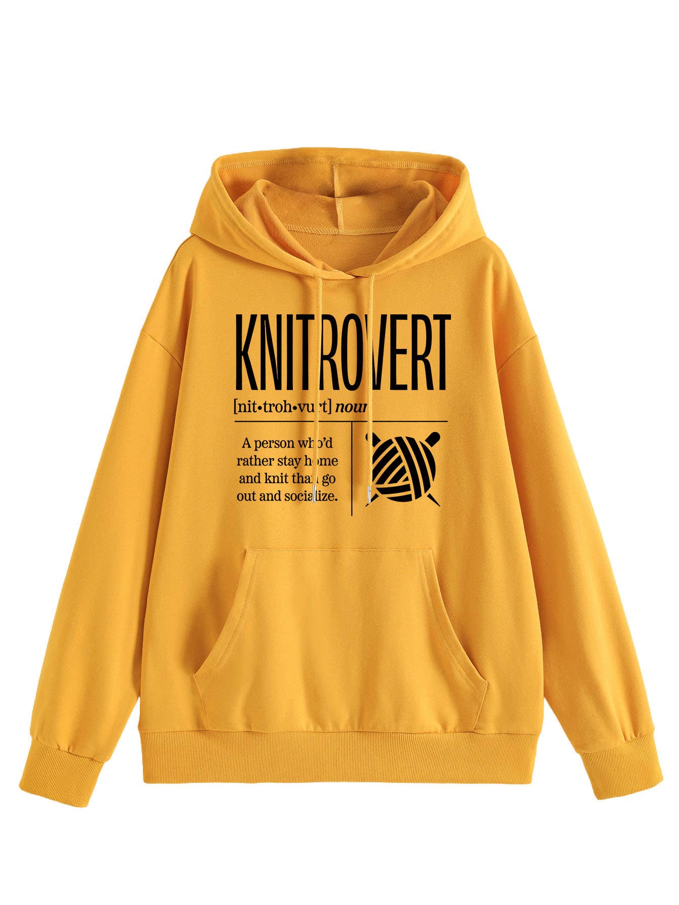 Comfort ladies KNITROVERT NIT hoodie