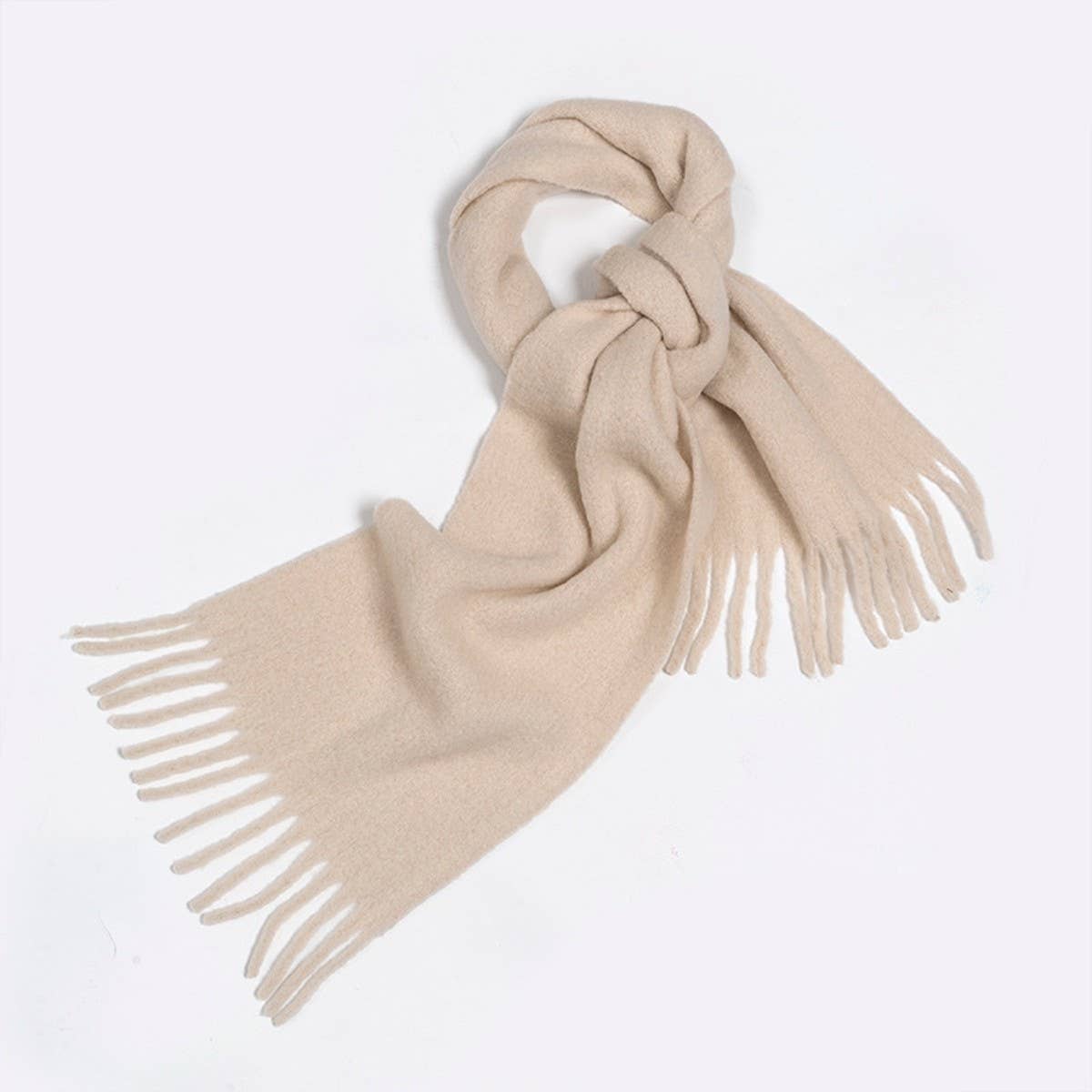 Alpaca Wool Blend Scarf ??5% Wool Soft Winter Wrap_CWASC2316