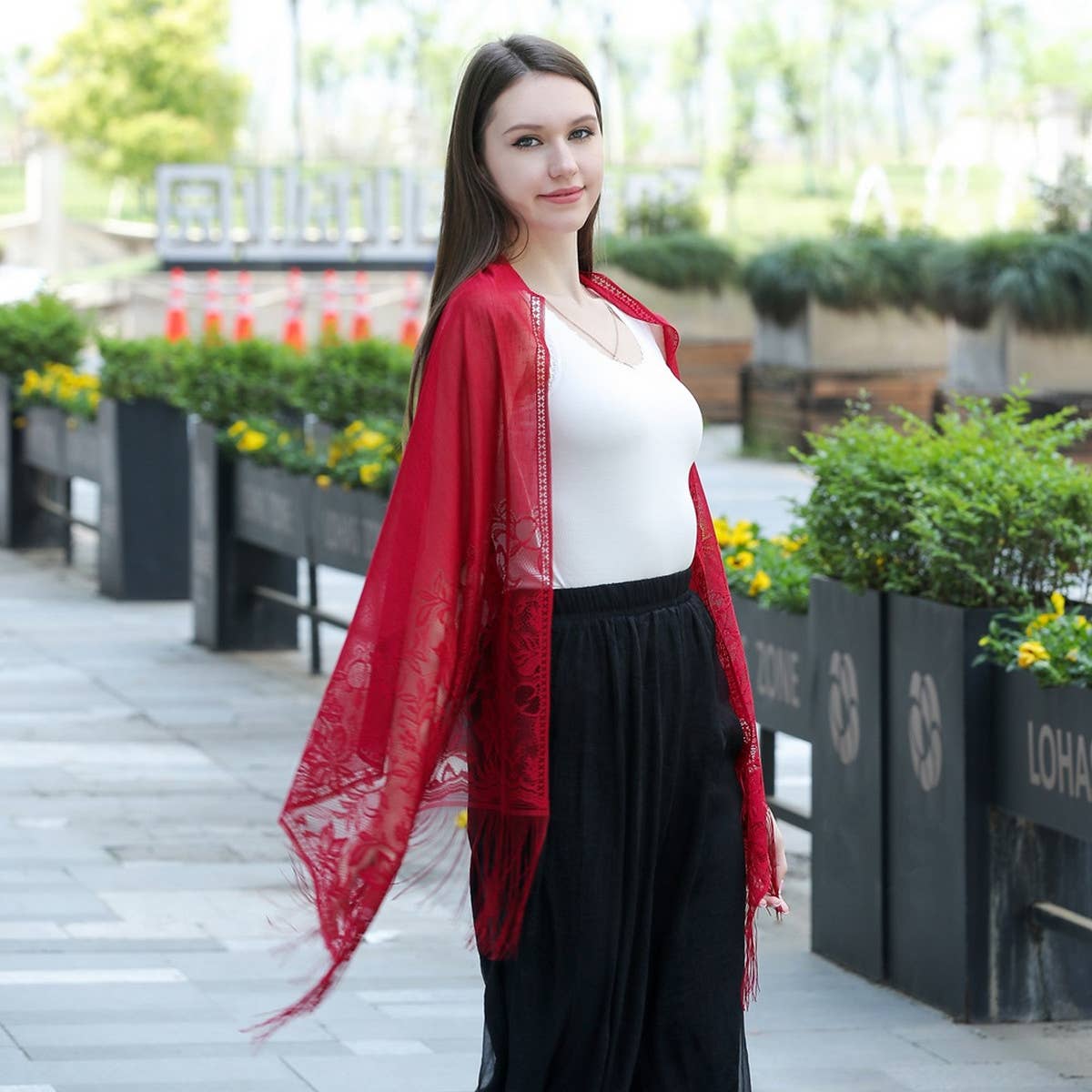 Lace Shawl for Women ? Evening & Casual Wrap