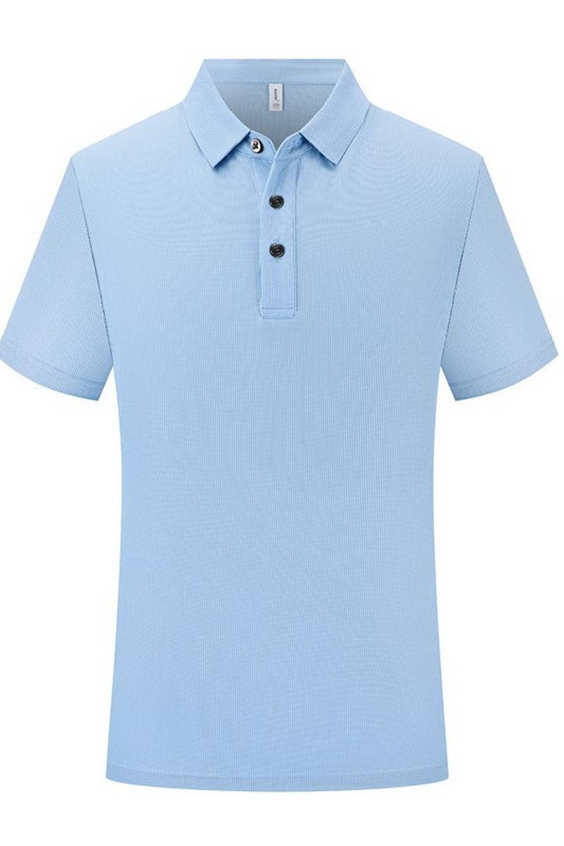 CWTBLS02456_POLO SHIRT SHORT SLEEVE SUMMER CASUAL STAPLE TOP