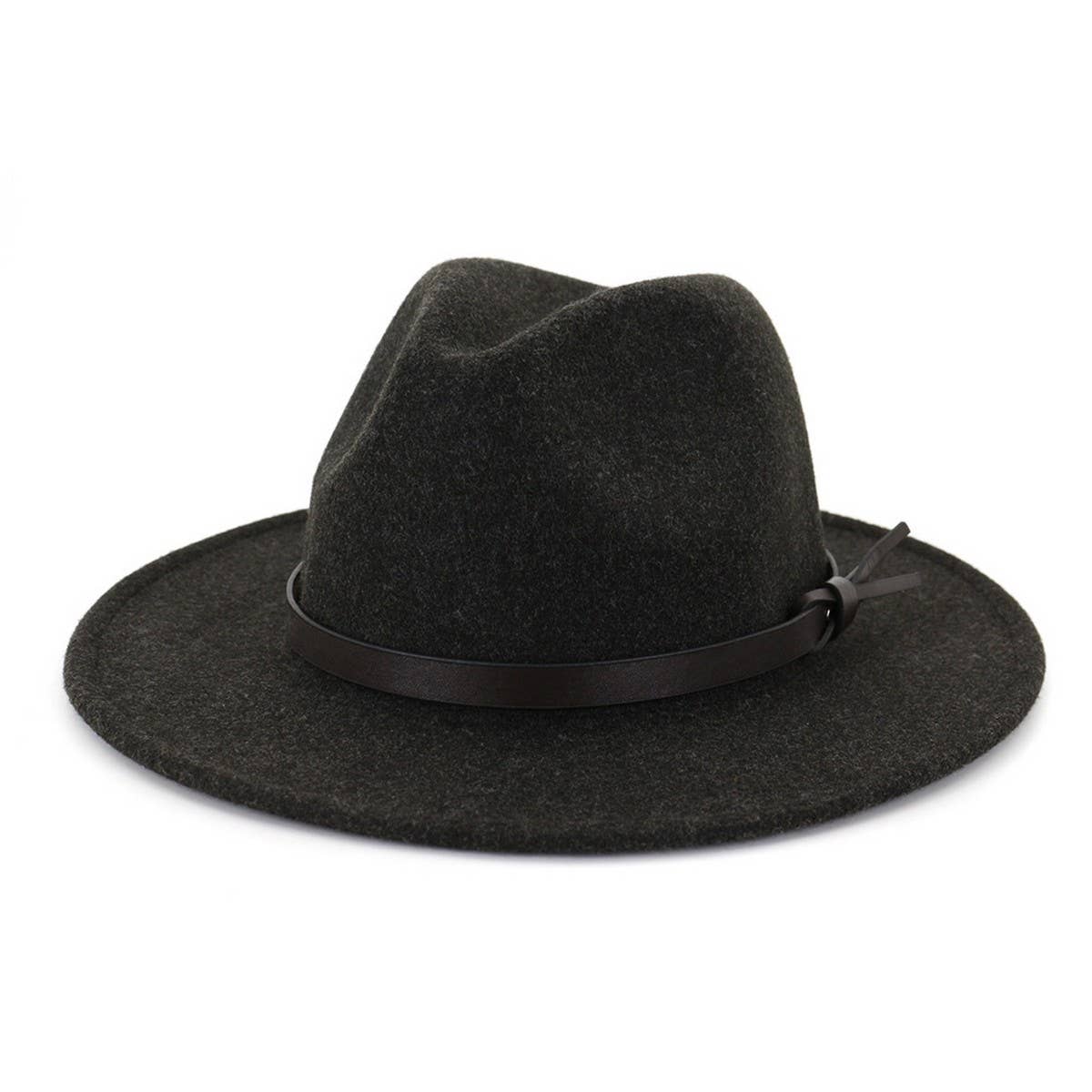 AUTUMN AND WINTER CLASSIC FLAT BRIM JAZZ HAT_CWAH1777