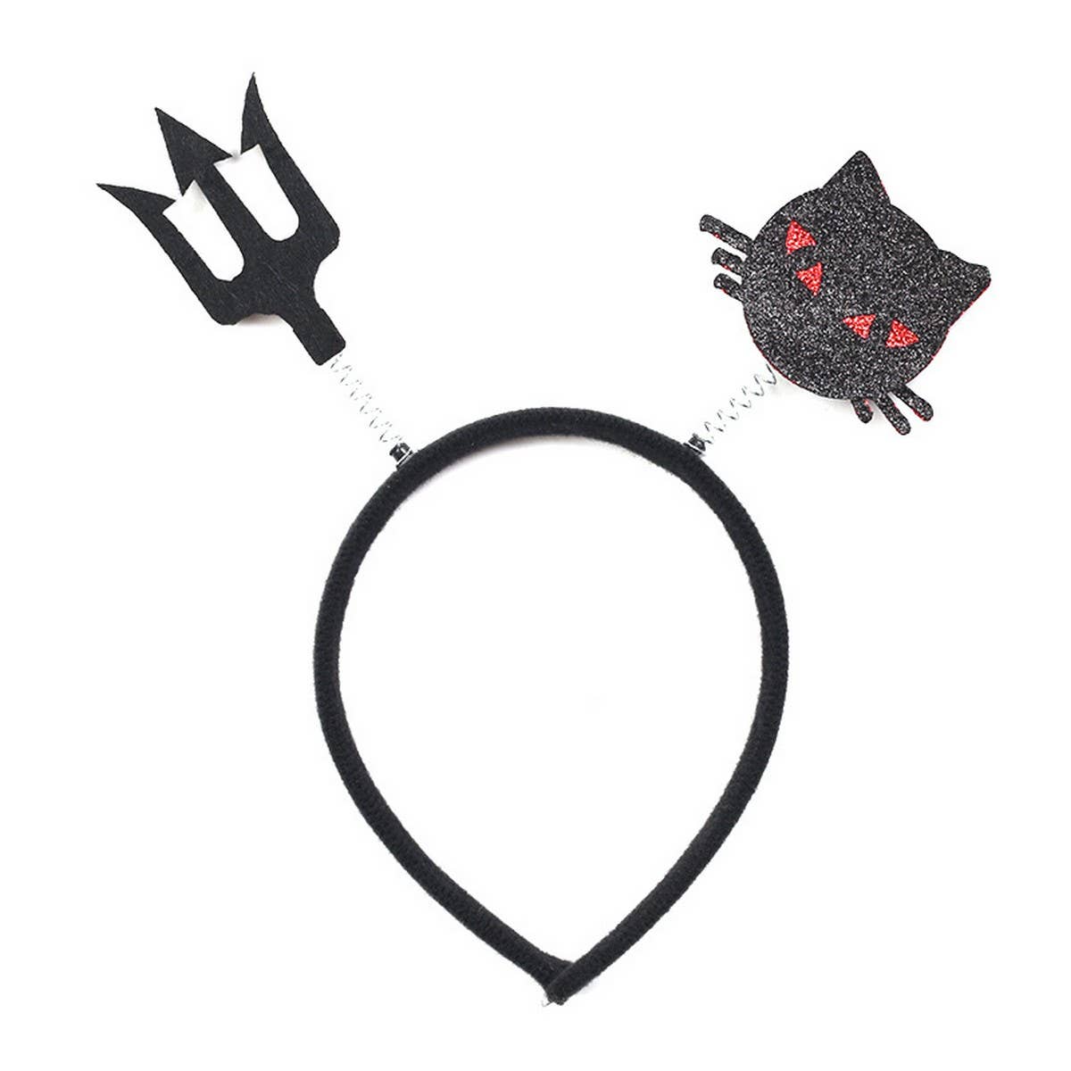 Cute Halloween Headband with Spider & Ghost_CWAJE05367
