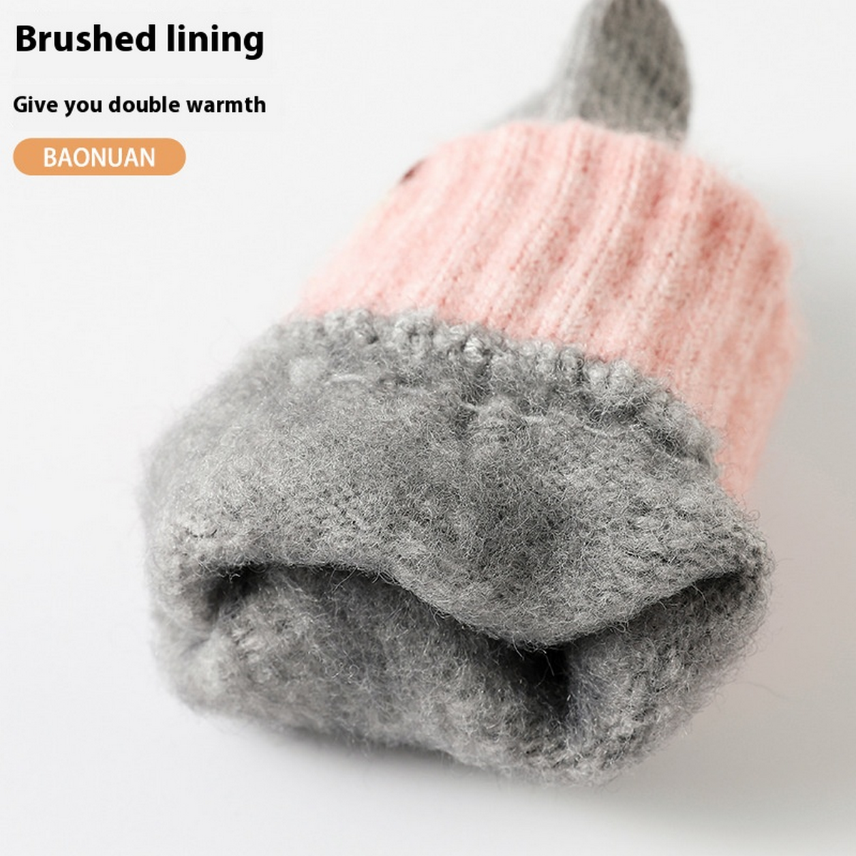 Women?™s Winter Knit Gloves Touchscreen Full Finger_CWAG0523