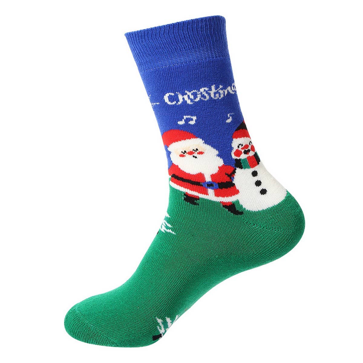 THICK WARM TERRY CHRISTMAS SOCKS