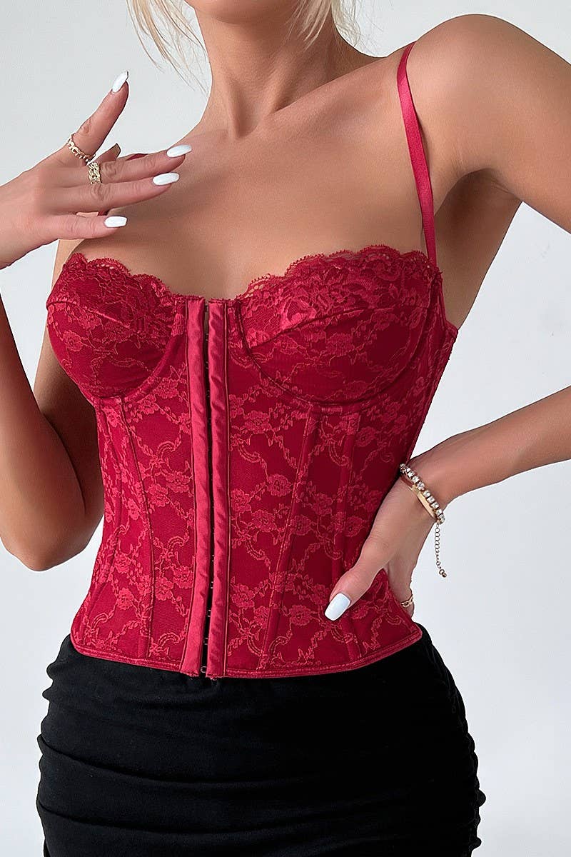 CWTHT0165_LACE SUSPENDERS UNDERWIRE CHEST WRAP VEST