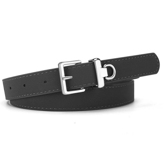 High-end pu matte velvet versatile and retro belt