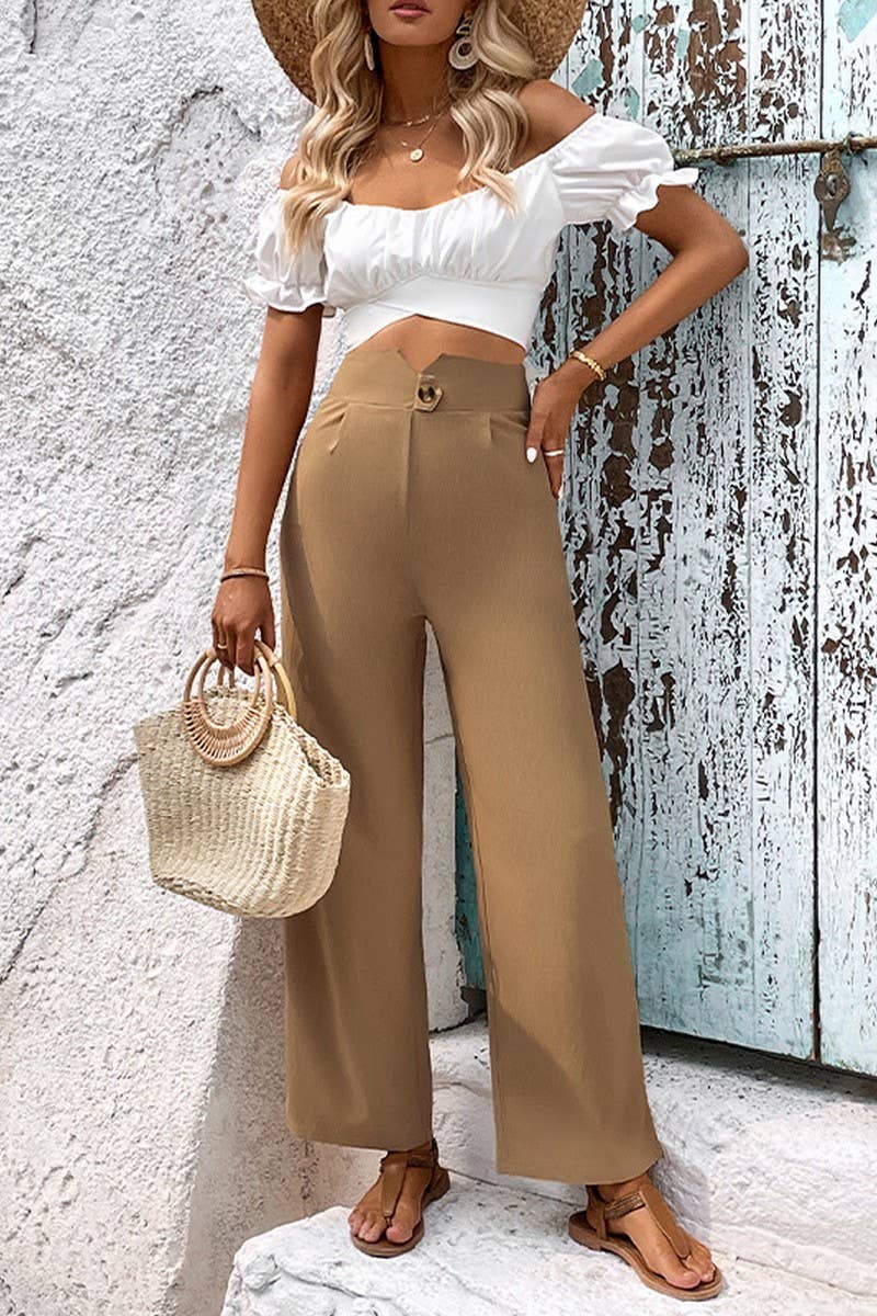 CWBLP1776_NEW FASHION SOLID COLOR CASUAL STRAIGHT PANTS