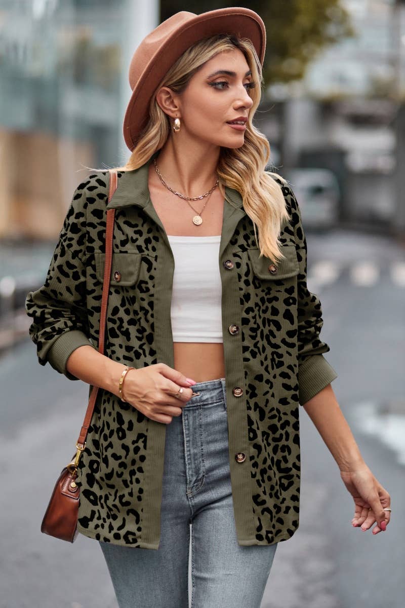 CWTSTL2119_AUTUMN LEOPARD PRINT SHIRT LONG-SLEEVED COAT