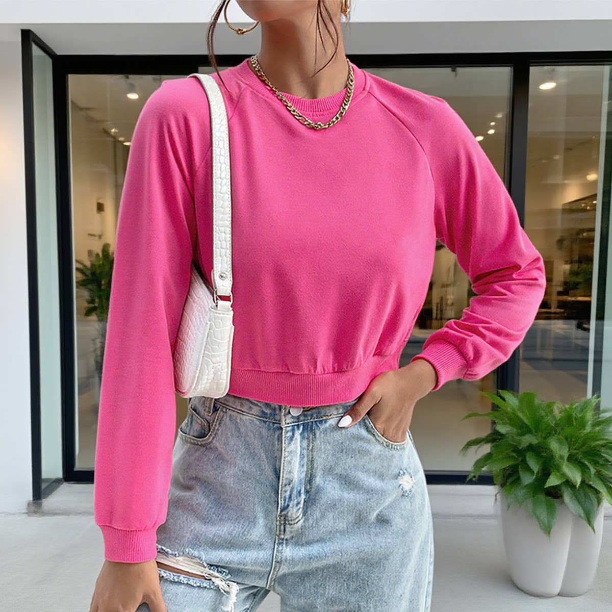 Casual sports shoulder sleeve hoodie