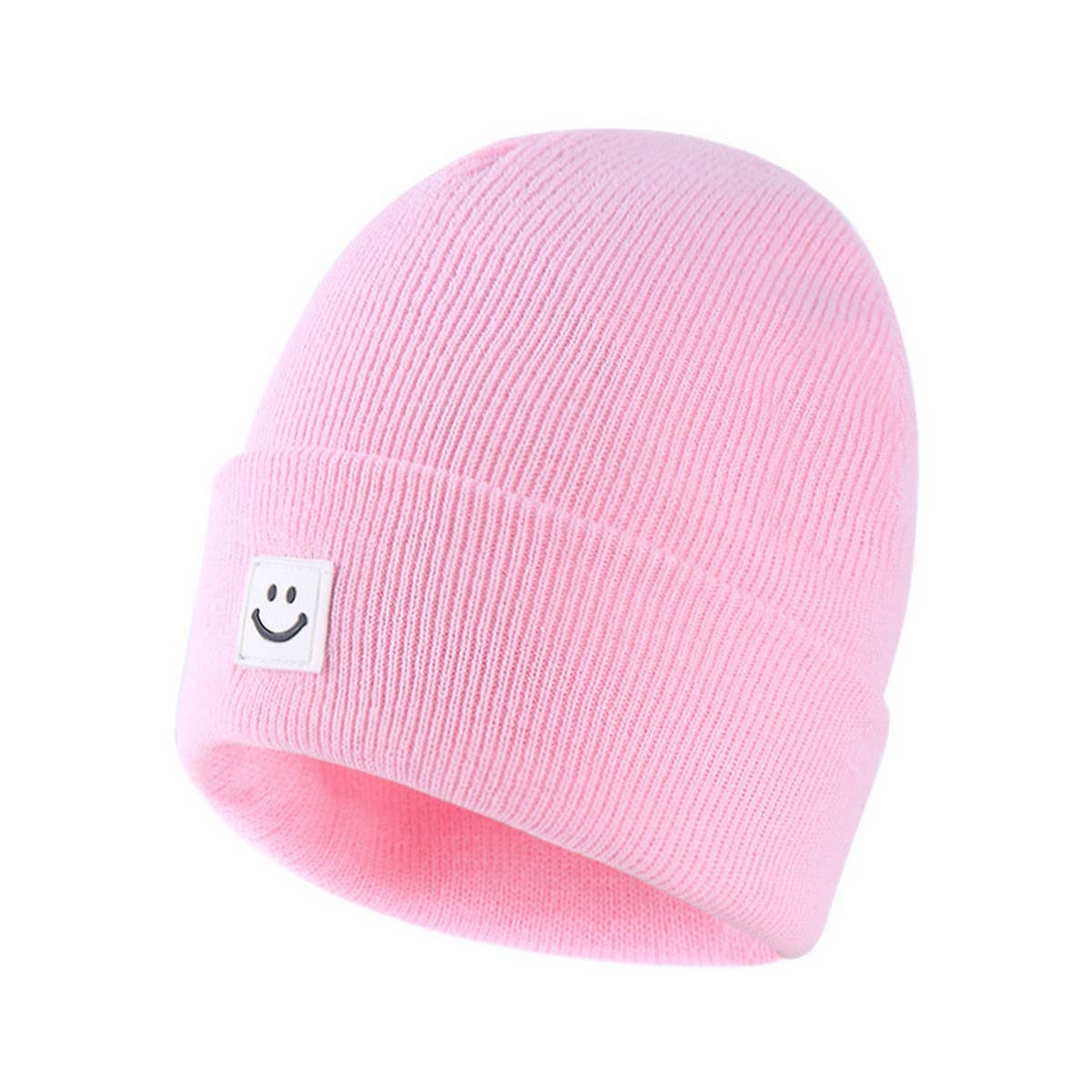 CHILDREN'S SMILEY BABY ALL-MATCH CUTE KNITTED HAT_CWAH1749