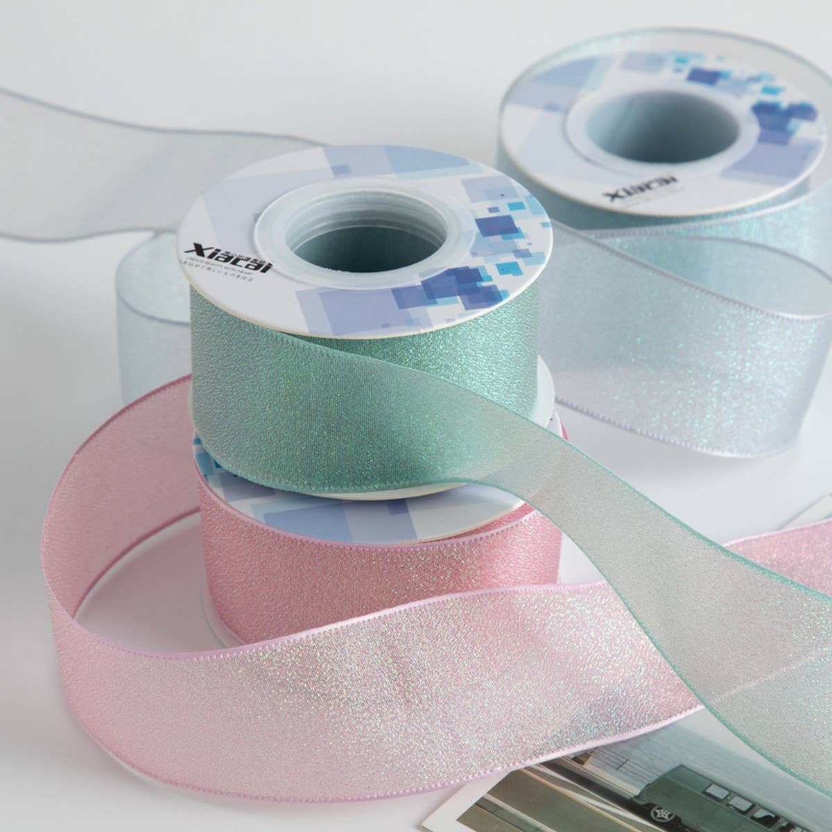 COLORFUL LINEN COTTON RIBBON DIY RIBBON