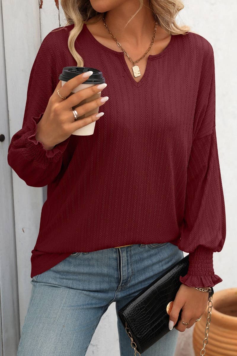 CWTBLL2713_FALL BAGGY INSIDE WITH BAT-SLEEVE TOPS