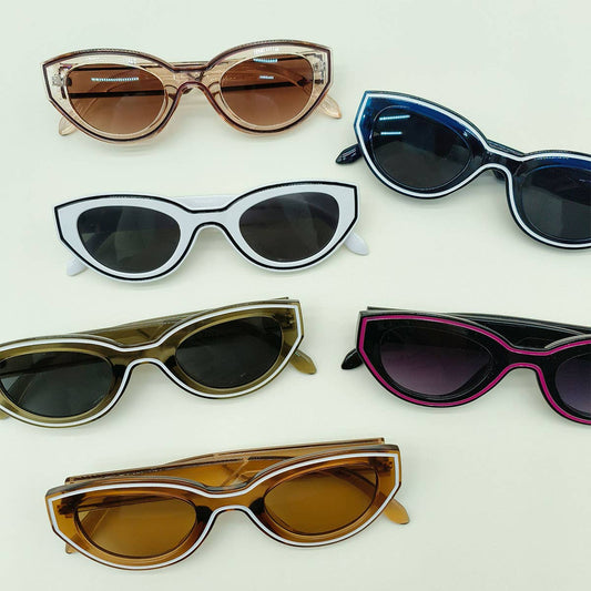 2024 NEW RETRO DOT PAINT CAT EYE SUNGLASSES_CWASG0313