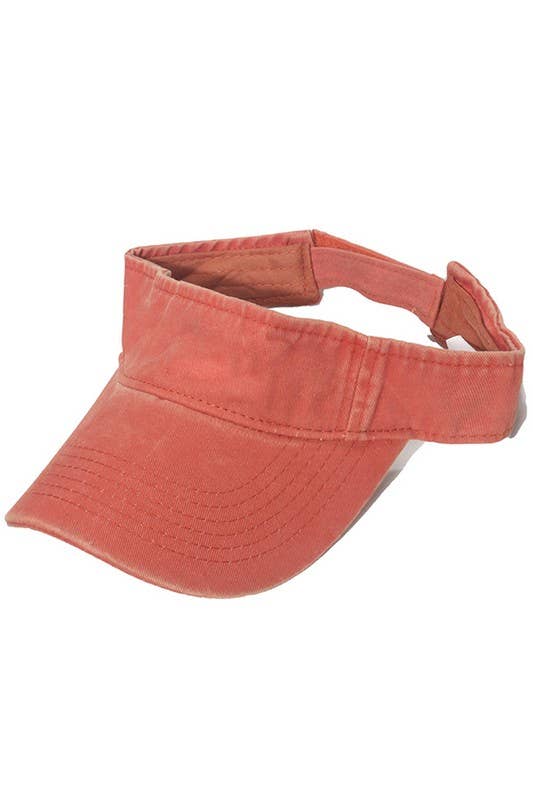 VINTAGE LIGHTWEIGHT DAILY SUN CAP VISOR_CWAH0014