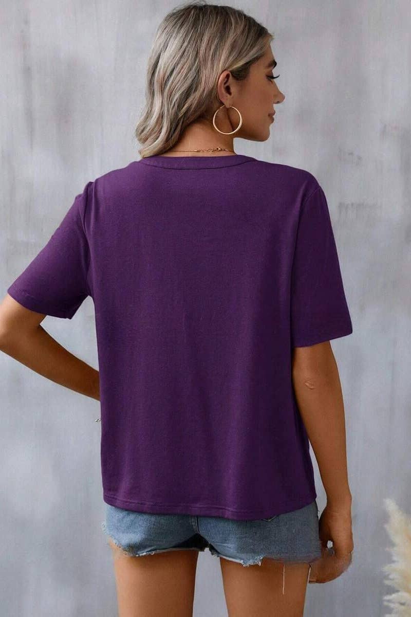 CWTBLS1118_EMBROIDERY PATCHWORK LACE LACE SHORT SLEEVE TOP