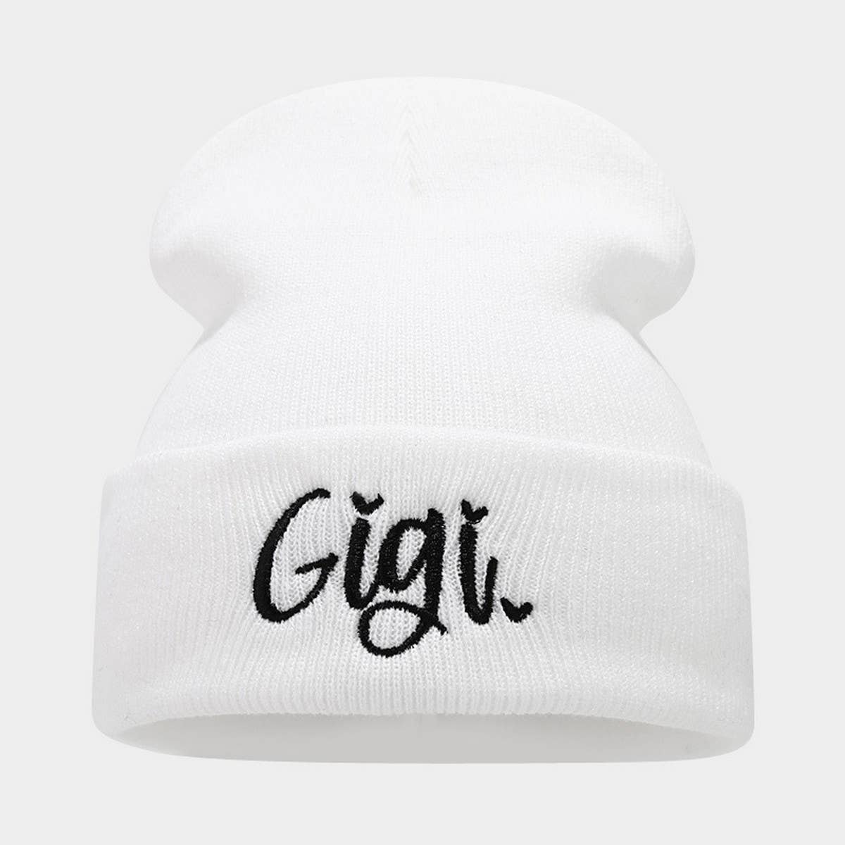 FASHIONABLE LETTER EMBROIDERY CASUAL KNITTED HAT_CWAH2118