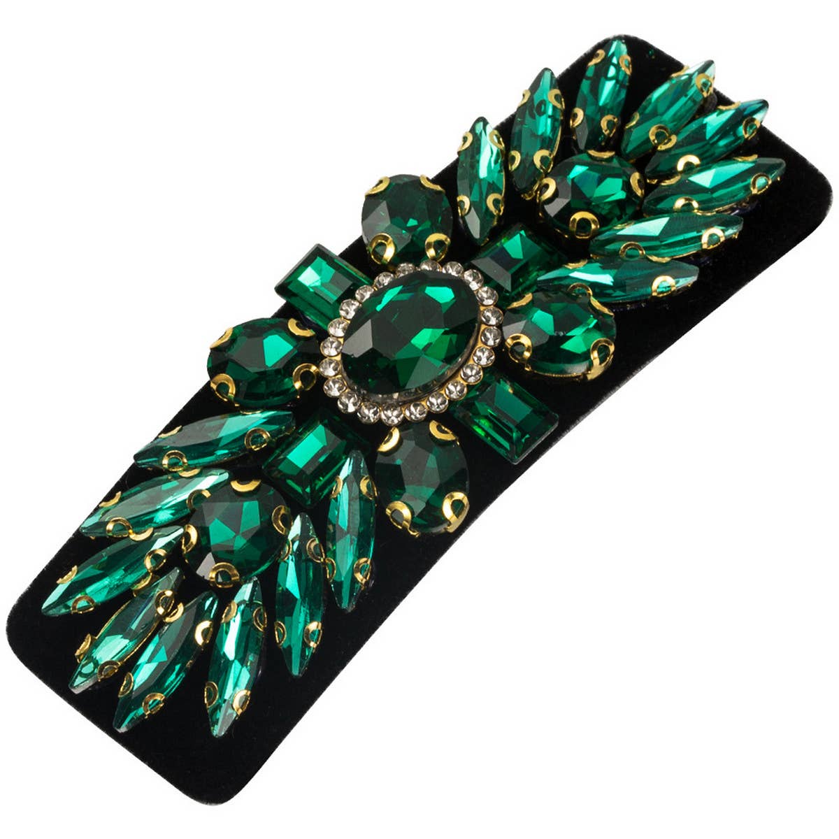 SHINY COLORFUL GLASS DIAMOND HAIRPIN_CWAHA1770