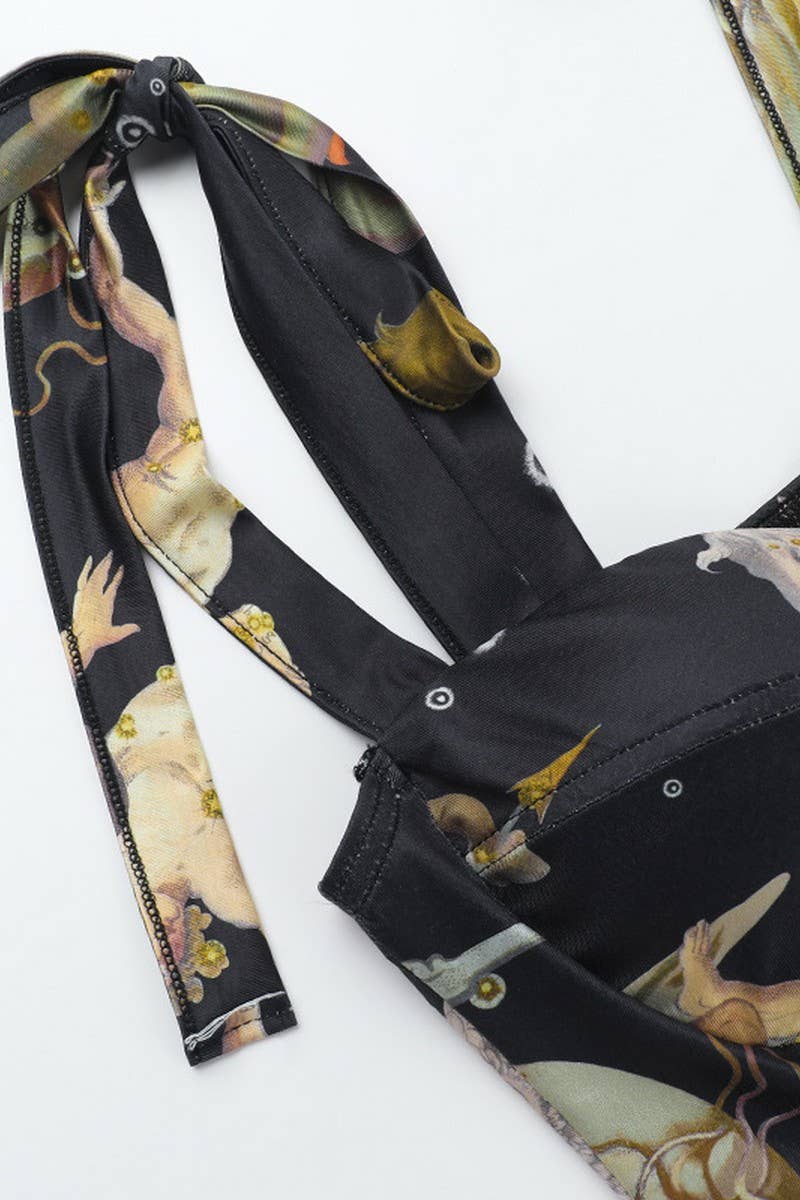 CWTTK0881_VINTAGE PRINT TIE WAIST CAMI CROP TOP