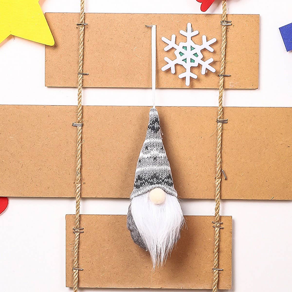 CHRISTMAS DECORATIONS FACELESS OLDMAN DOLL PENDANT