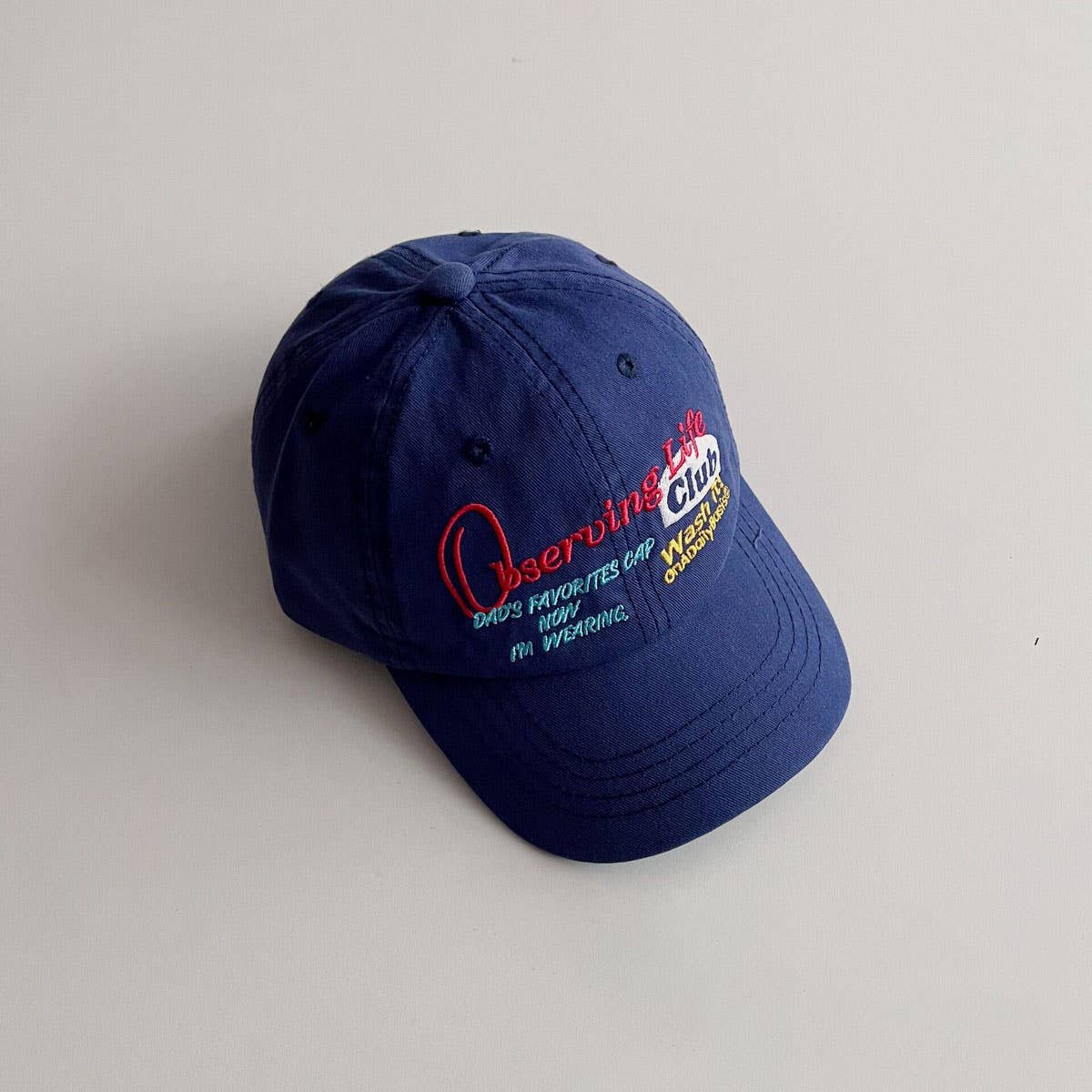 CHILDREN'S STYLISH EMBROIDERED BASEBALL CAP_CWAH2883