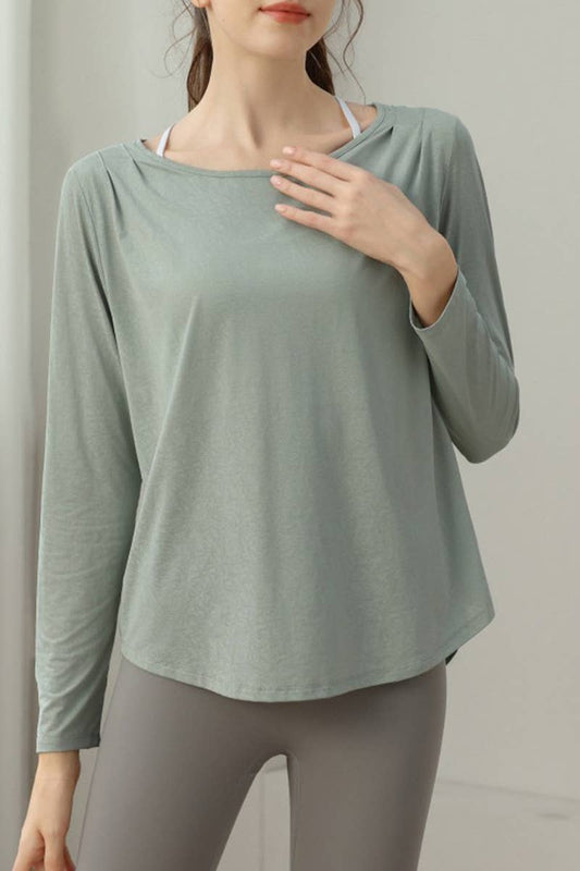 CWTBLL3757_LOOSE FITNESS HIGH-END BEAUTIFUL BACK YOGA CLOTHE